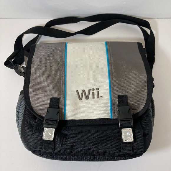 Nintendo Other - Official Nintendo Wii Console Travel Storage Carry Case Messenger Shoulder Bag